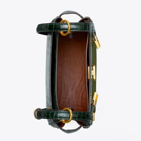 NEW Tory Burch Lee Radziwill Saddlebag - Picture 16 of 16